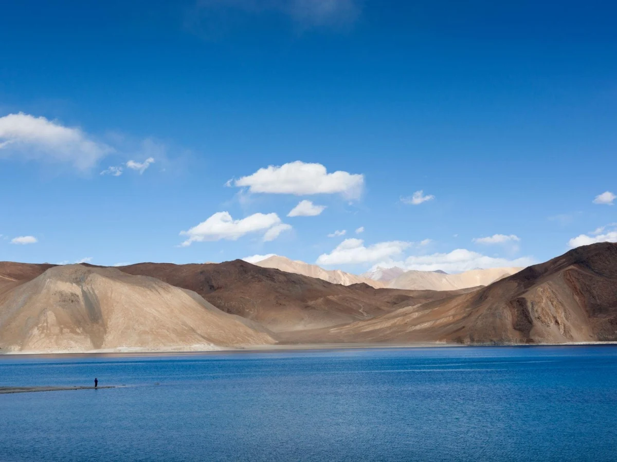 pangong tso the blue lake ladakh