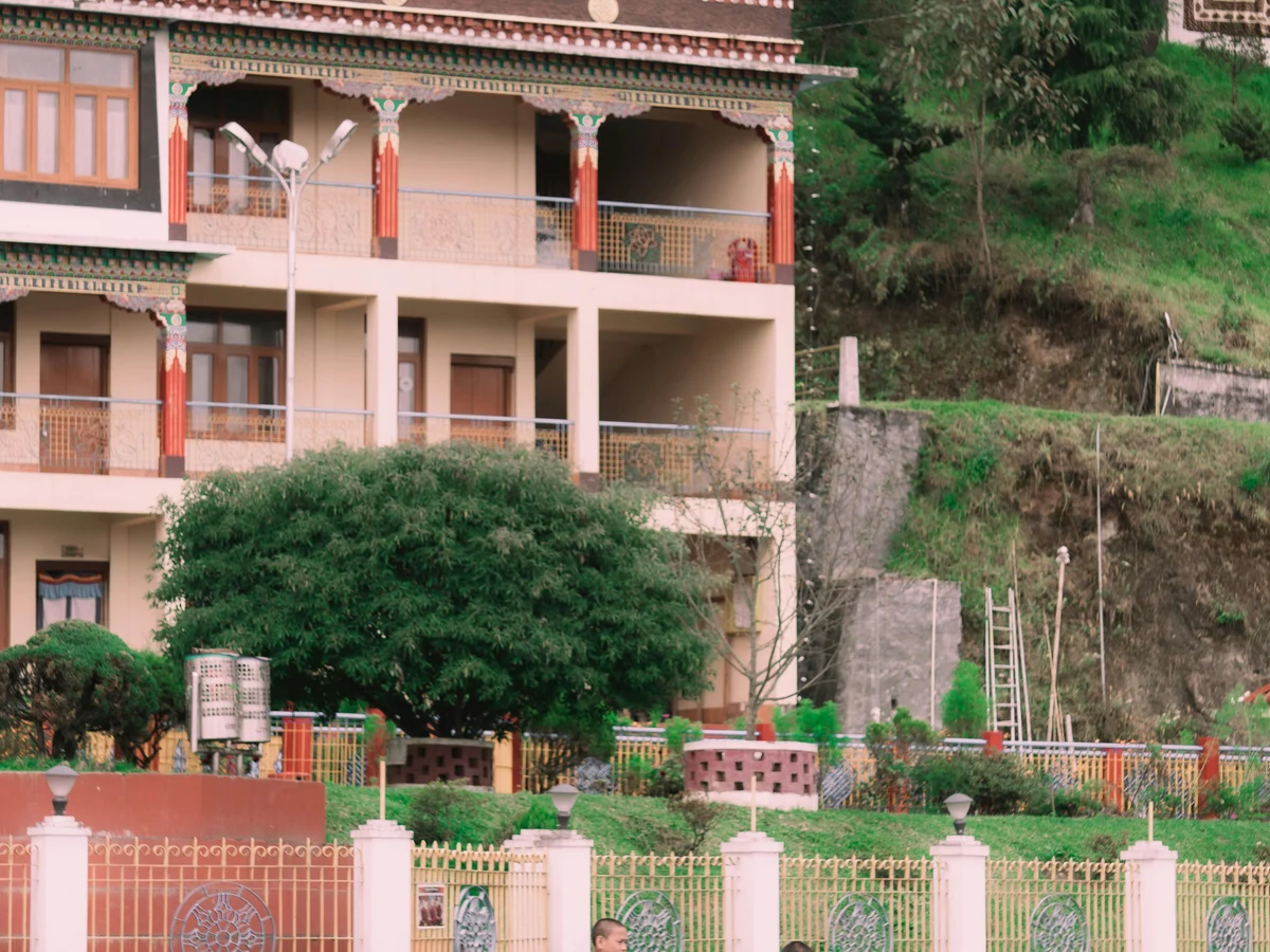 Buddhist Monks at Dirang Monastery