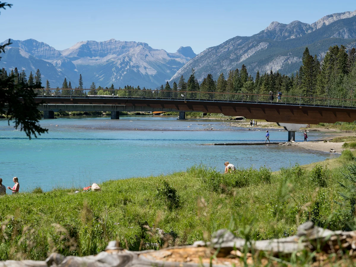 Lake in Banff National Park in Canada