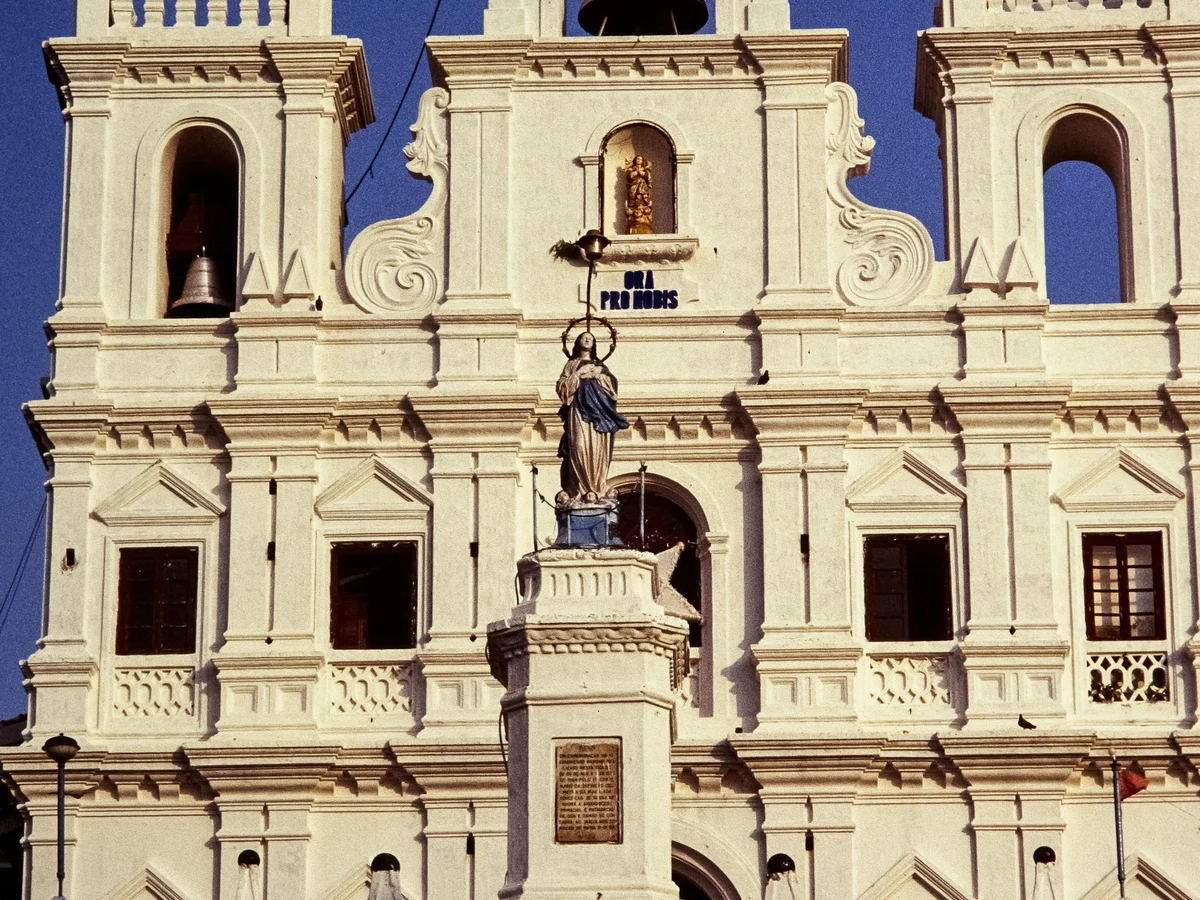 Historic Facade of Our Lady of the Immaculate Conception Church
