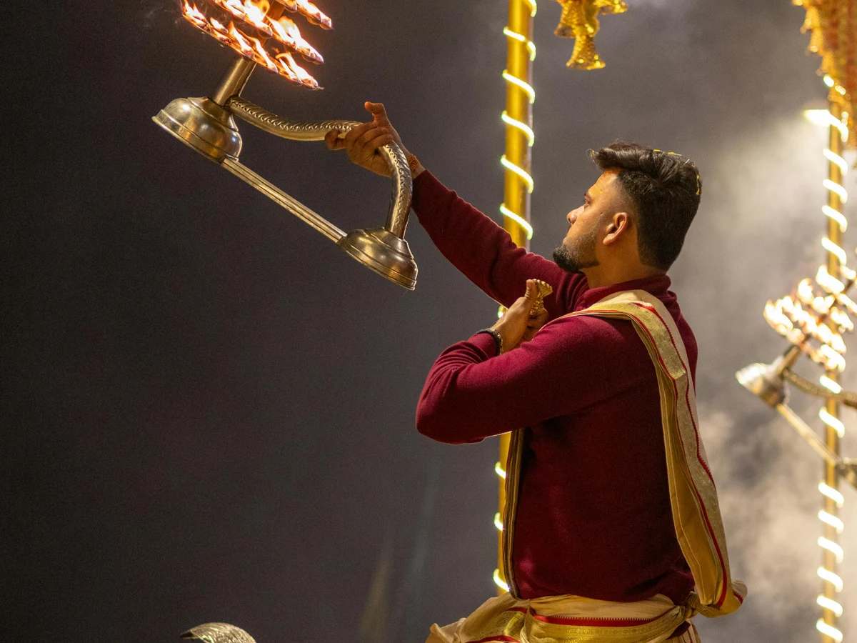 Ganga Aarti at Dashashwamedh Ghat