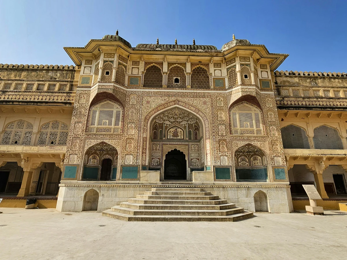 Amber Fort Architectural Detail in Jaipur