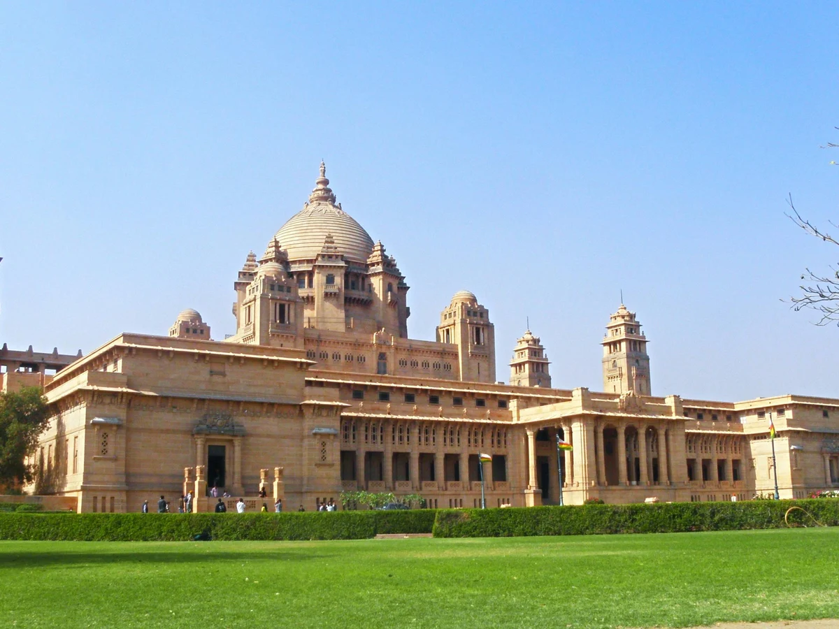 Umaid Bhawan Palace in Jodhpur, India