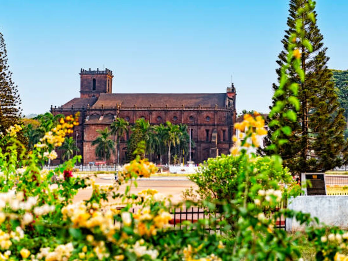 The Basilica of Bom Jesus in Goa, India