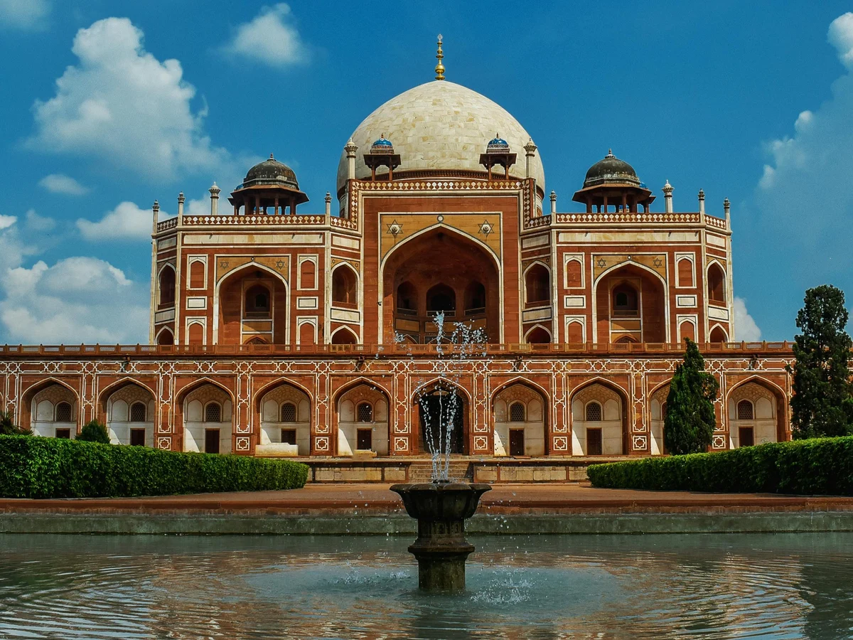 The Humayun's Tomb in Delhi