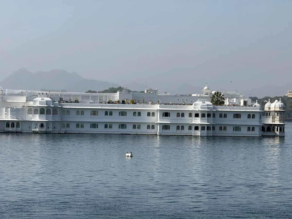 Majestic View of Lake Palace in Udaipur, India