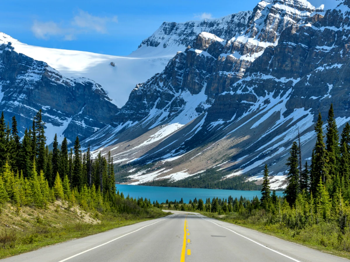 Columbia Icefield Alberta–British Columbia border, Canada