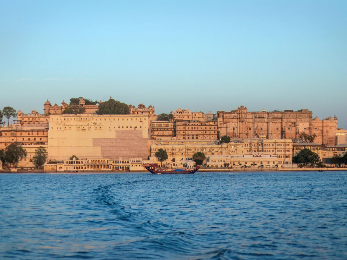 City Palace in Udaipur in India