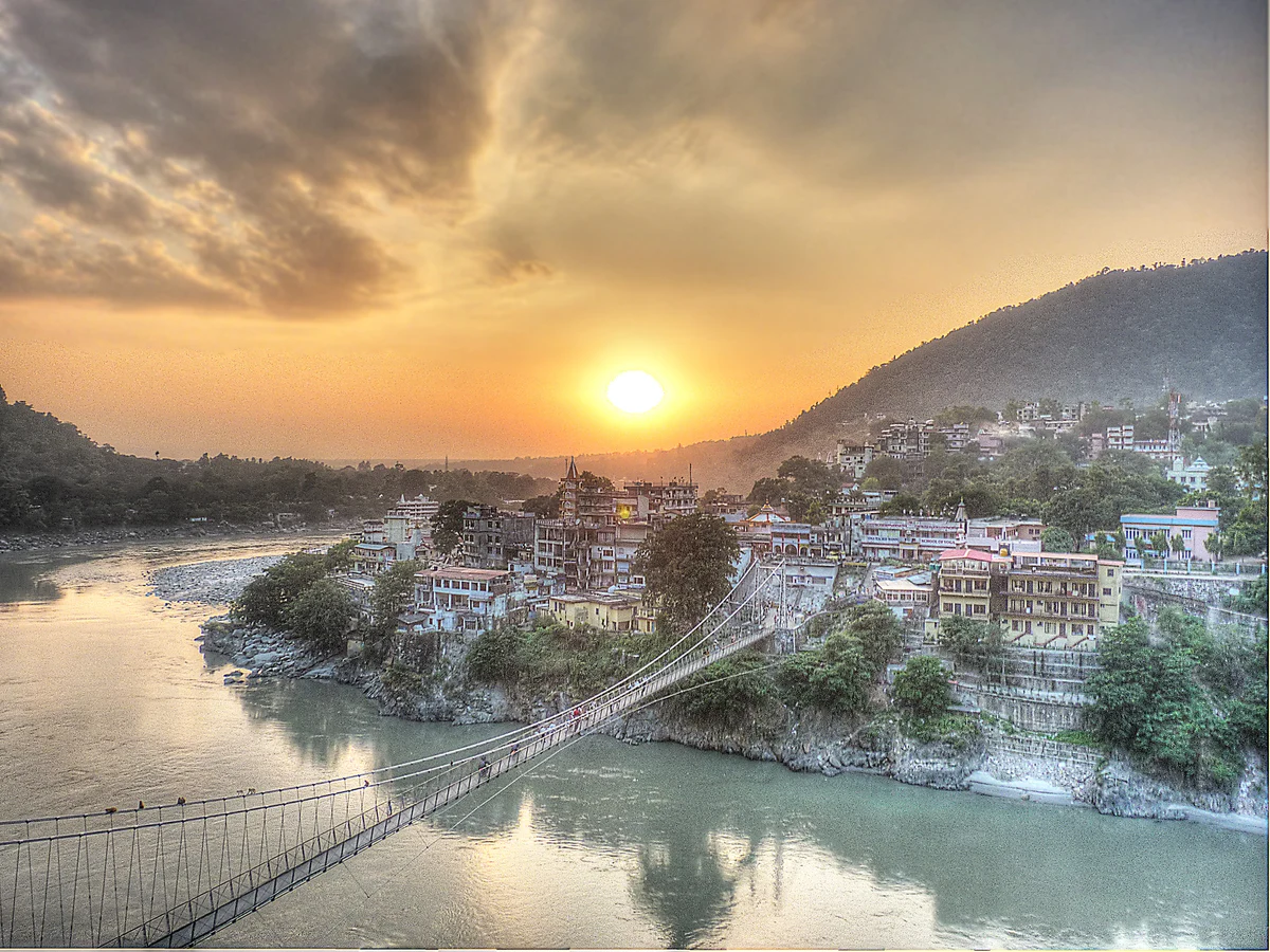 Sunset   Lakshman Jhula
