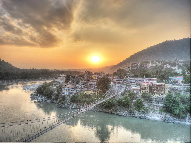 Sunset   Lakshman Jhula