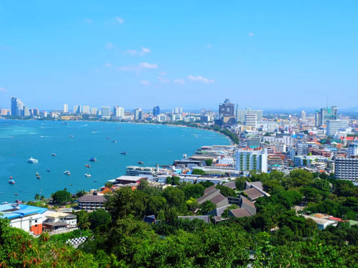 Pattaya Beach in Pattaya city Chonburi,Thailand.