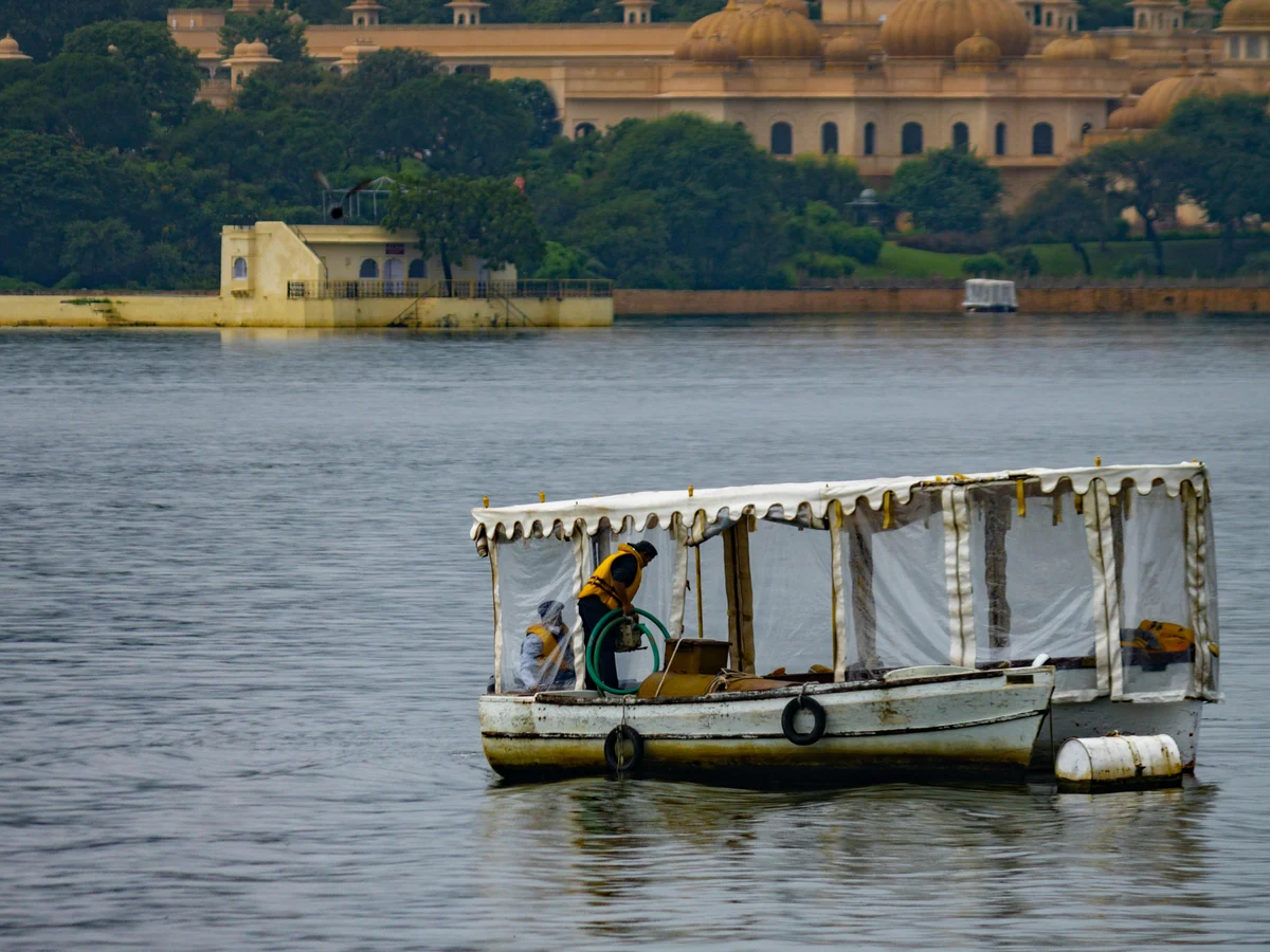 A Boat on the Lake