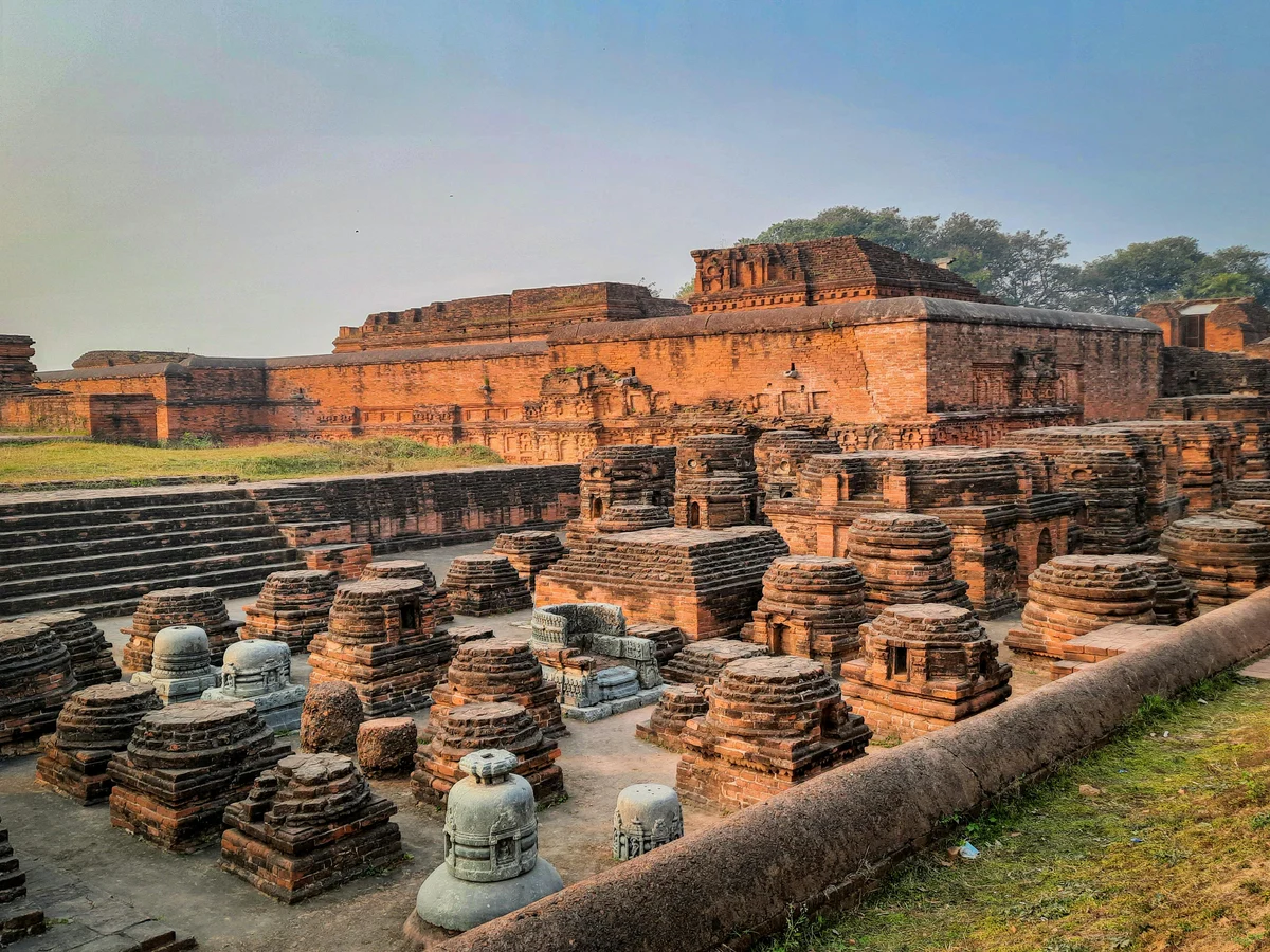 Nalanda Archaeology Museum in India