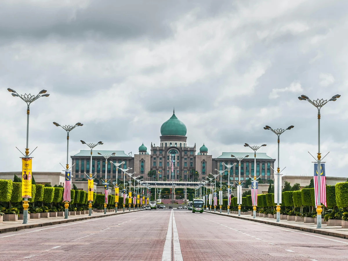 The Perdana Putra Building in Putrajaya, Malaysia