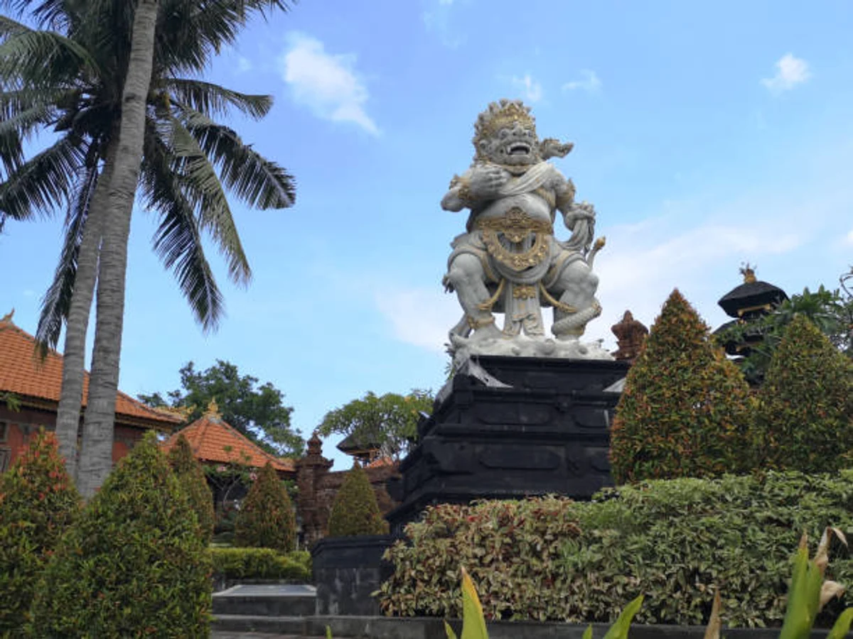 Pura Petitenget temple in Seminyak, Bali 