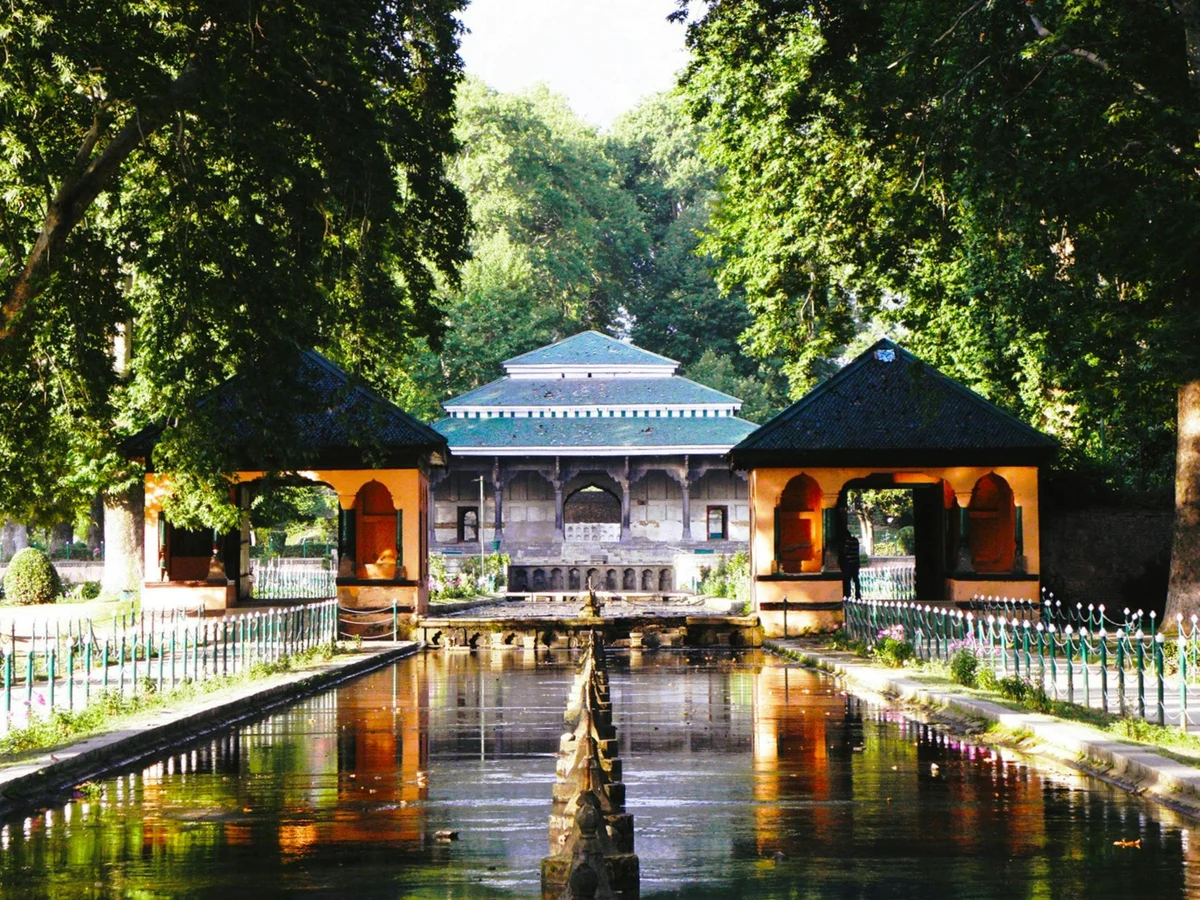 Mughal Architecture at Shalimar Bagh, Srinagar