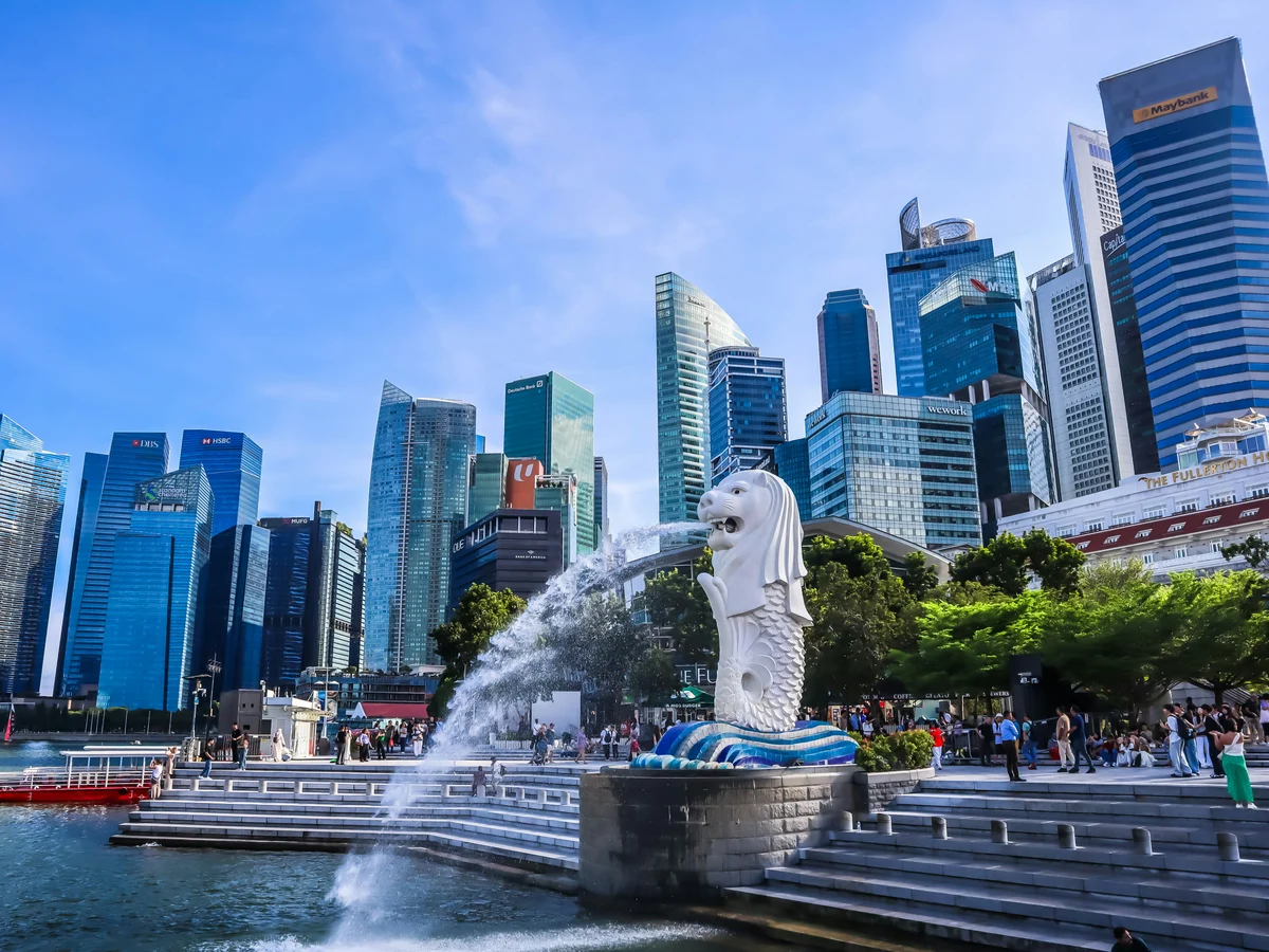 Orchard Spring Lane, Merlion, Singapore