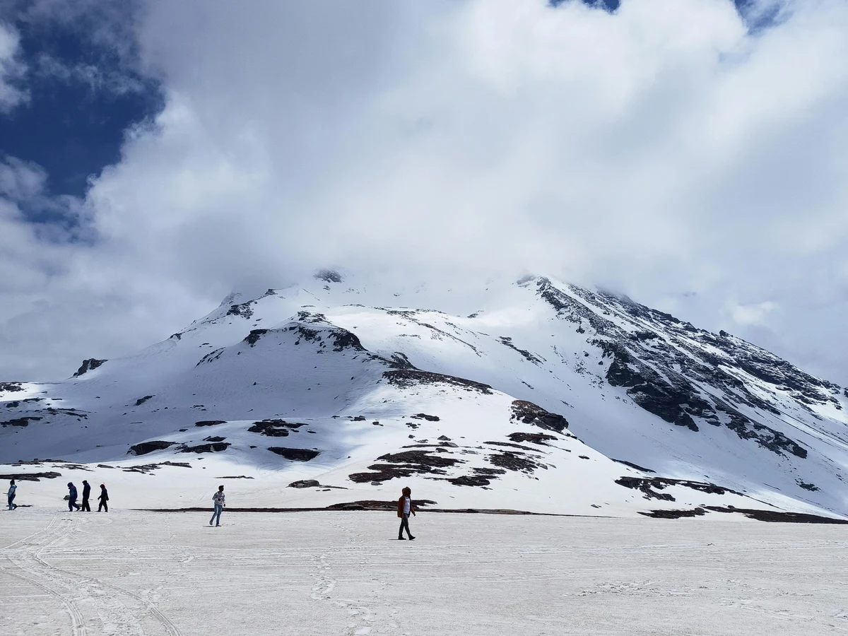 Snow Covered Mountain