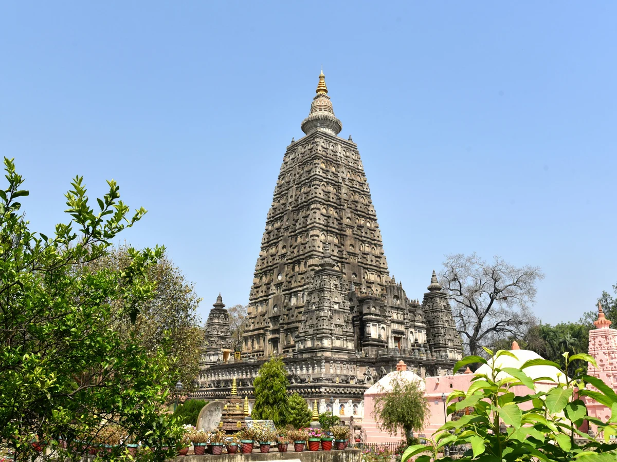 Mahabodhi Temple in Bodh Gaya, India