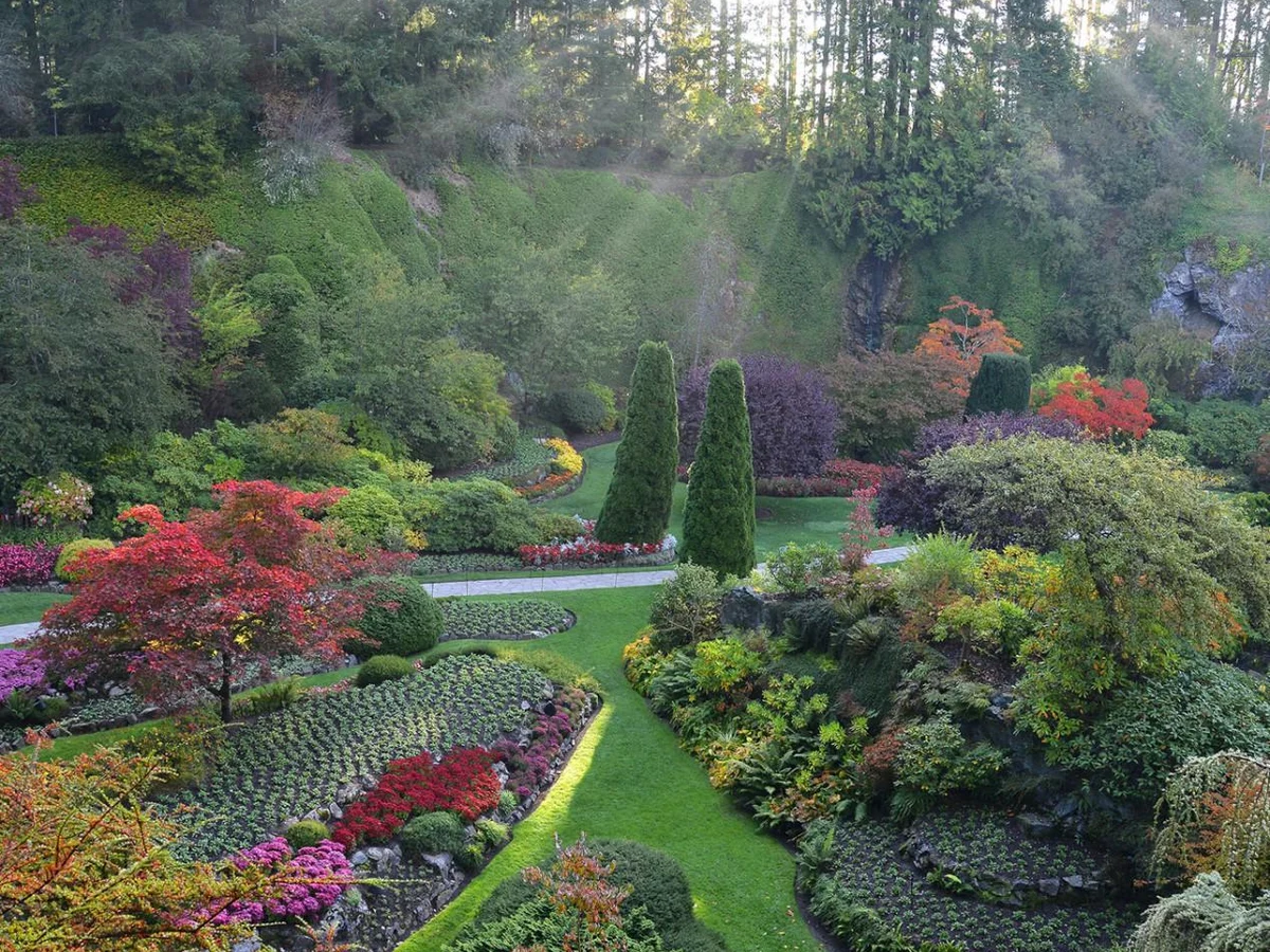 Sunken Garden   The Butchart Gardens