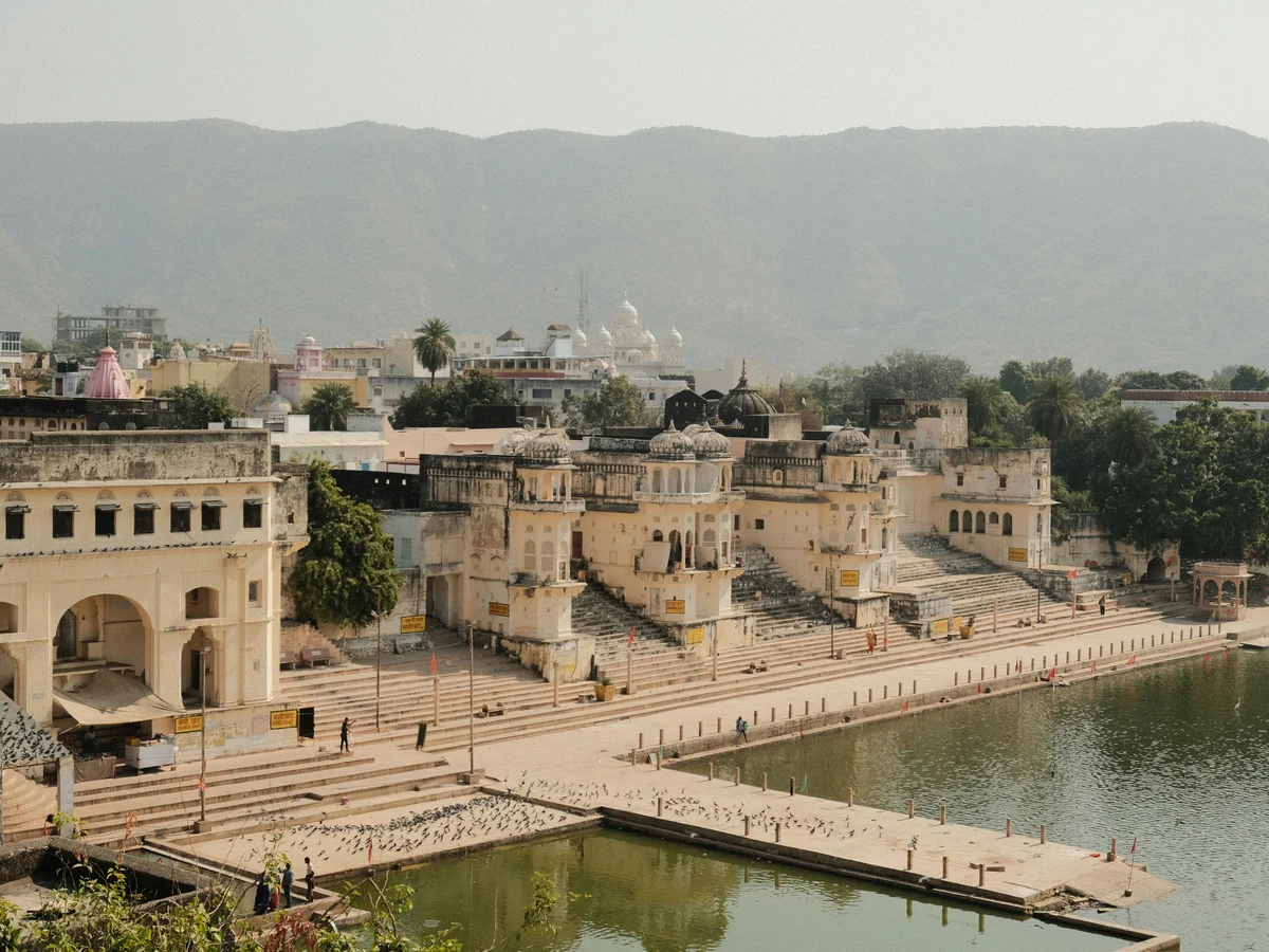 Pushkar Lake in Rajasthan, India. November