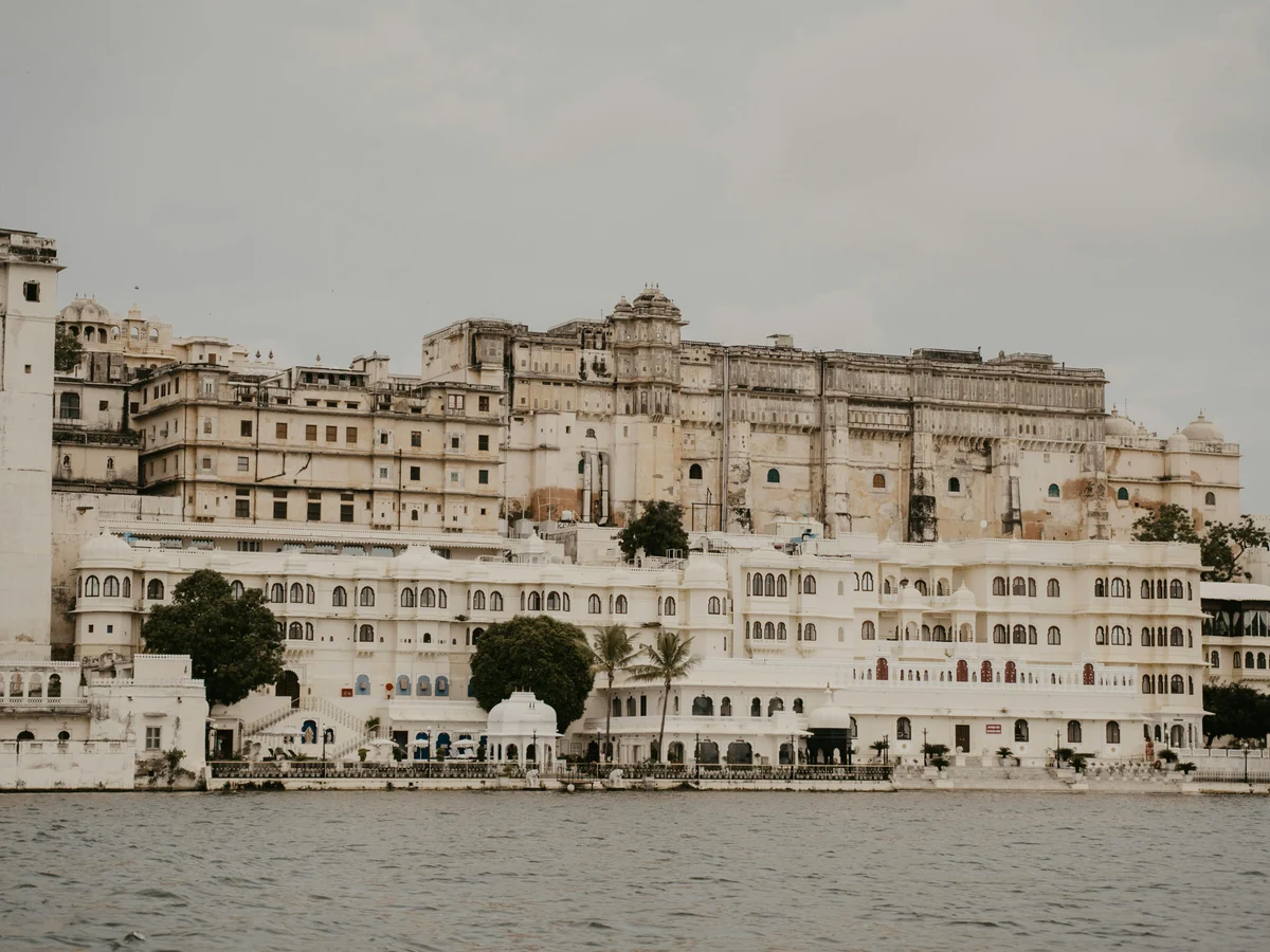 Majestic City Palace Overlooking Lake Pichola