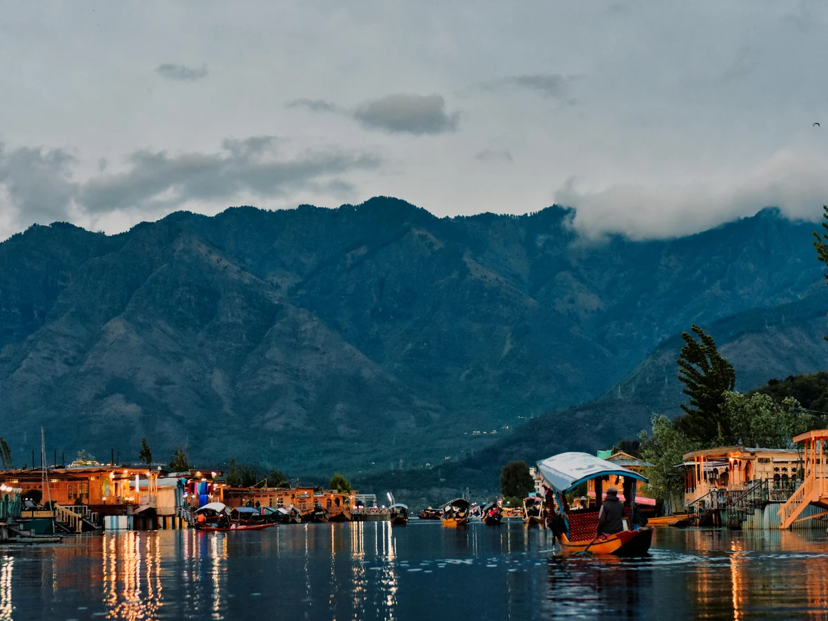 Dal Lake in Srinagar, Jammu and Kashmir, India