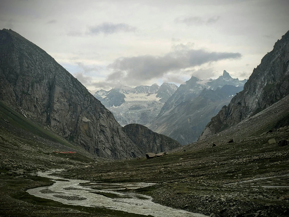 Landscape View of Hampta Pass, Himachal Pradesh