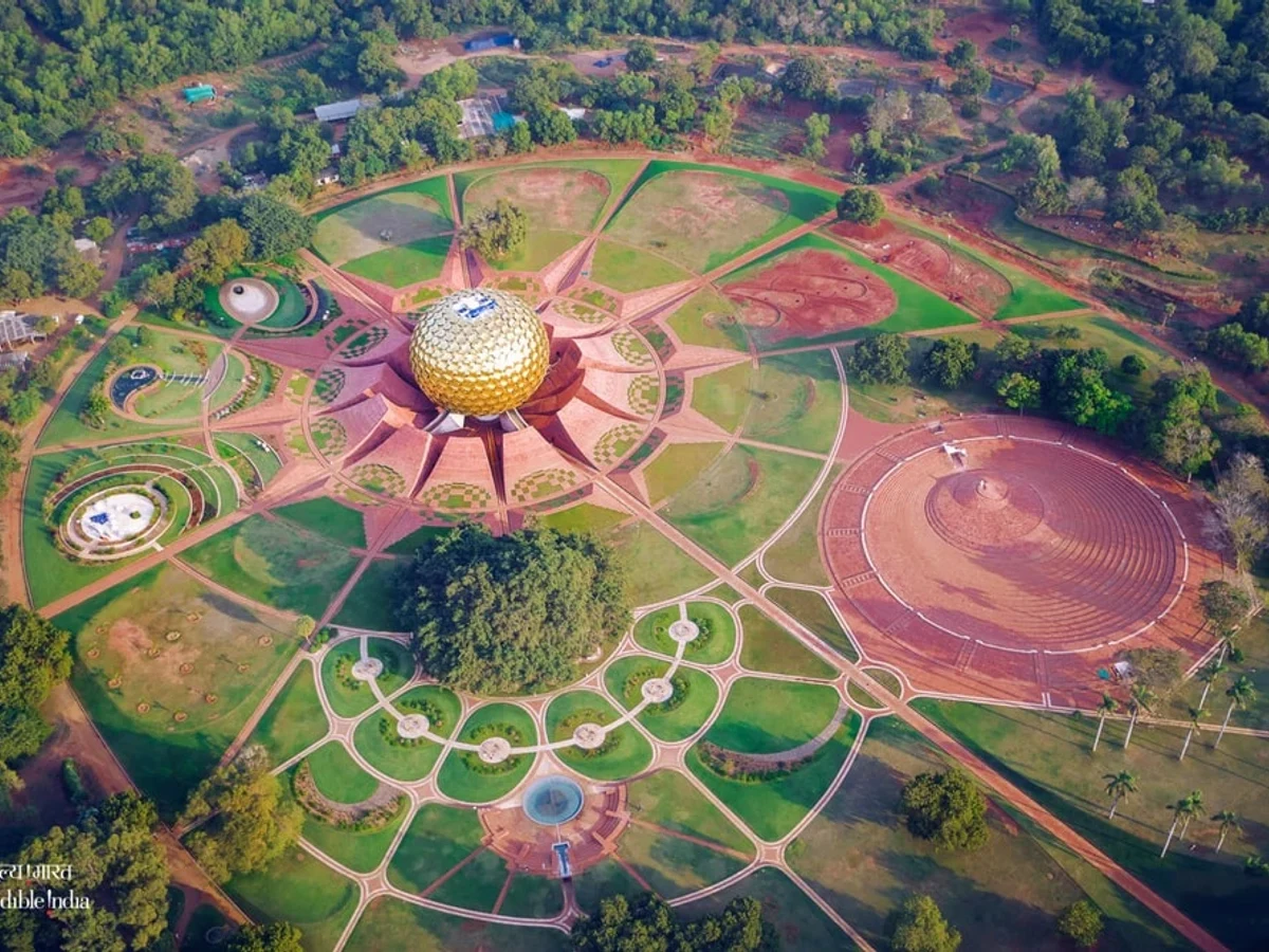 The Matrimandir Garden
