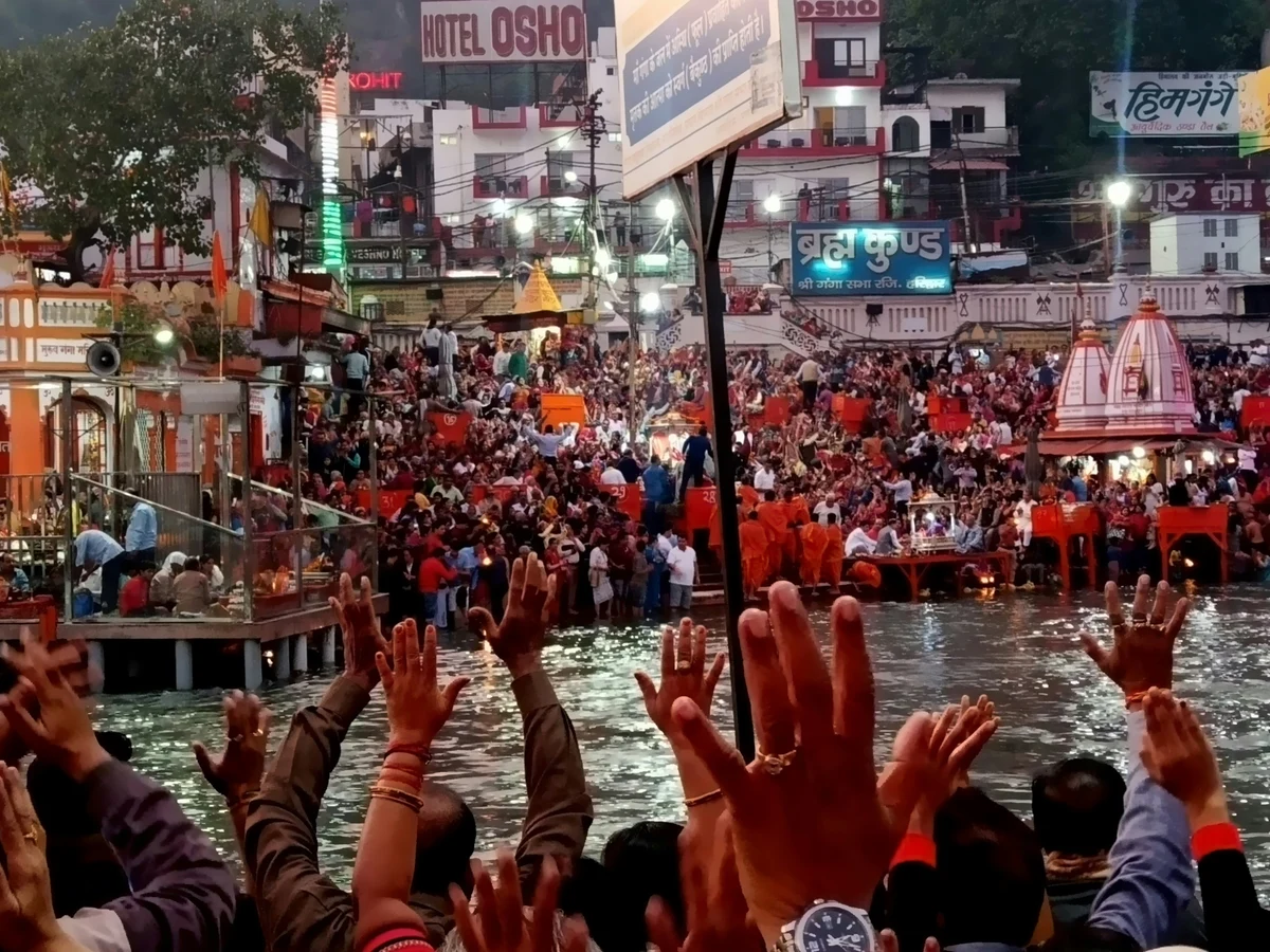 Har Ki Pauri, Haridwar, Uttarakhand, India