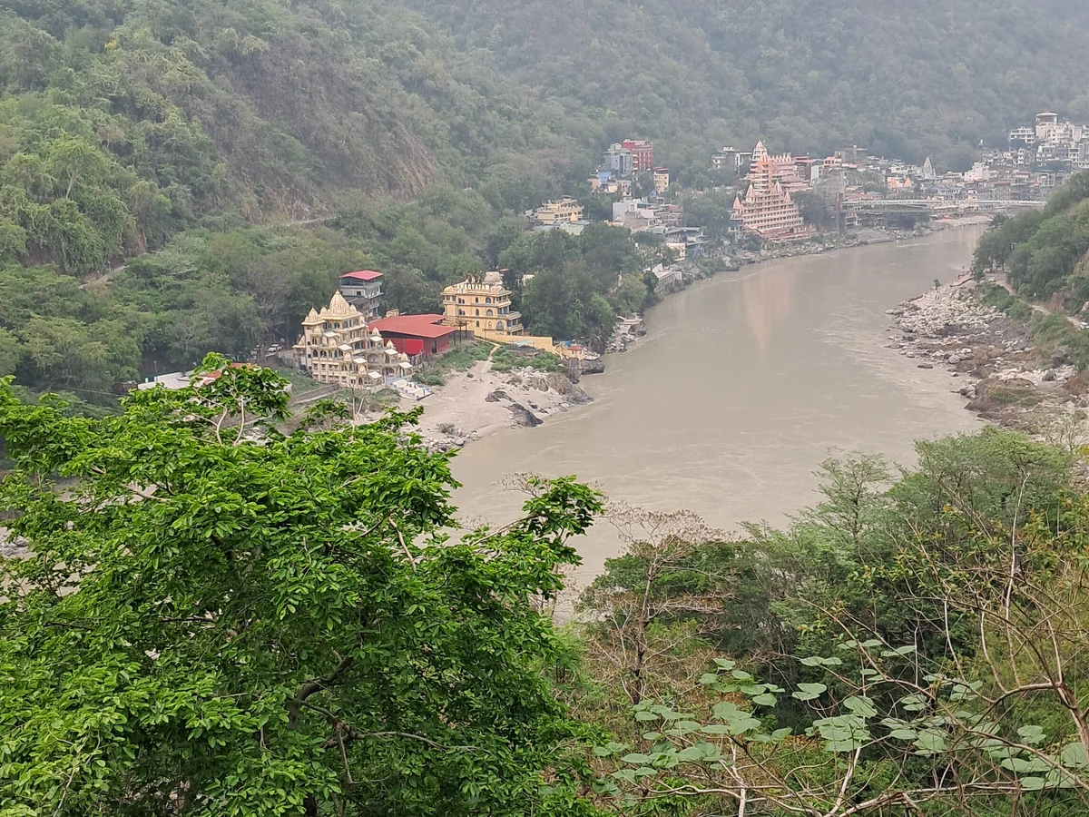 Ganges above rishikesh