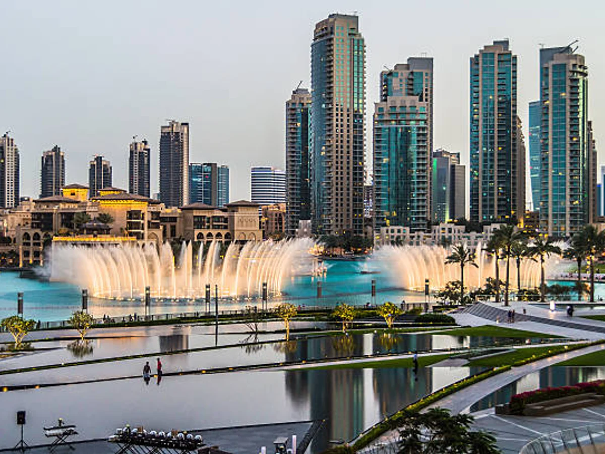 Dubai Skyline from the Burj Khalifa
