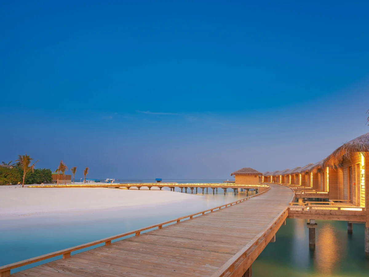 Luxurious Overwater Bungalows in Tropical Paradise