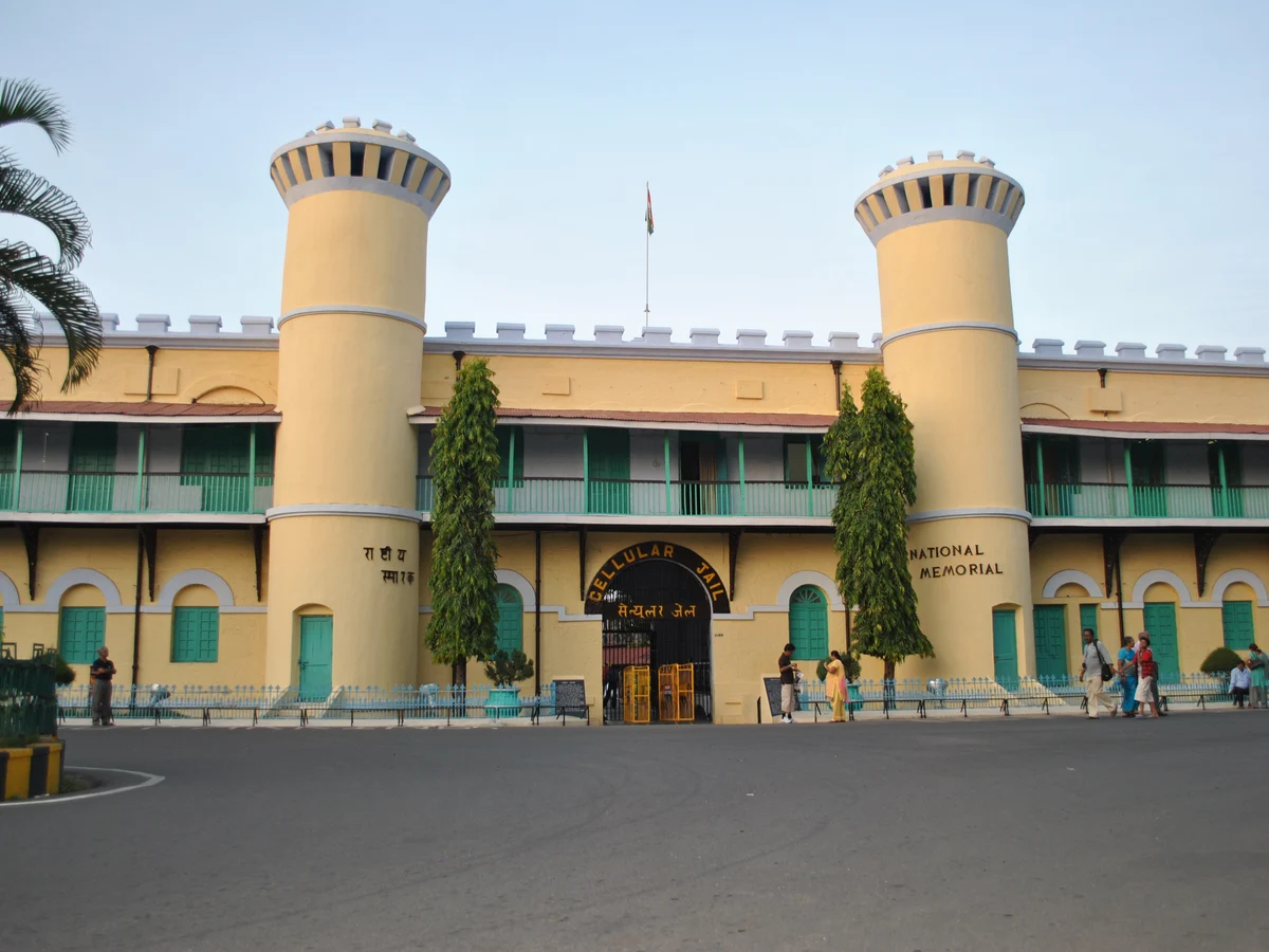 Front View of Cellular Jail, Port Blair