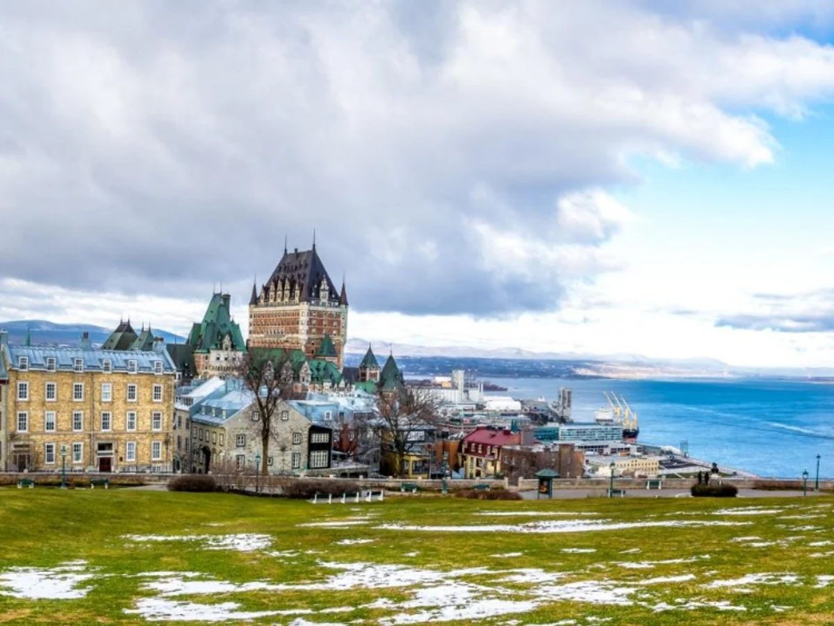 Panoramic view of Quebec City skyline - Quebec City, Canada