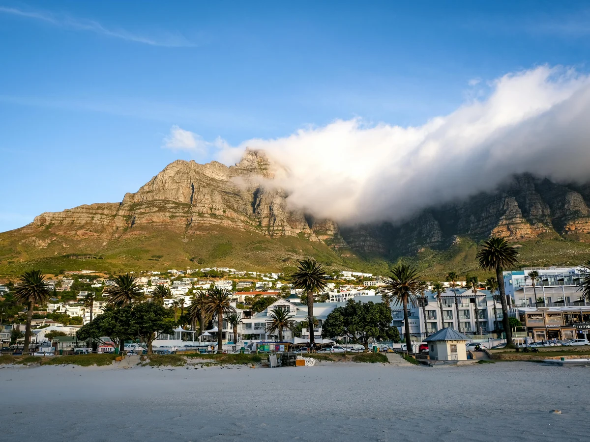 Rocky Mountain Under the Blue Sky, Cape Town, WC, South Africa