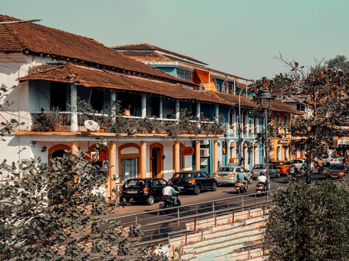 Photo of a City Street