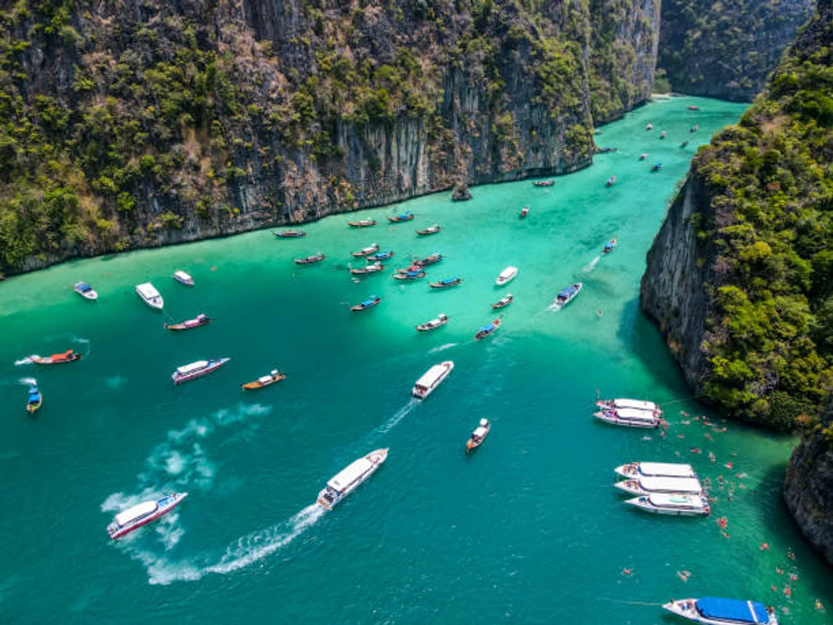 Phuket Island, Phuket Province, Phi Phi Islands, Thailand, Beach