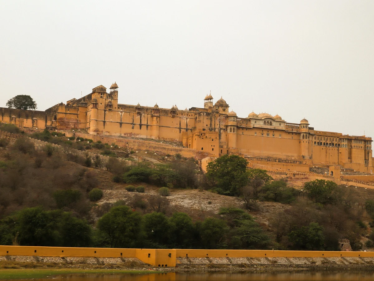 Amber Fort in Amer in India