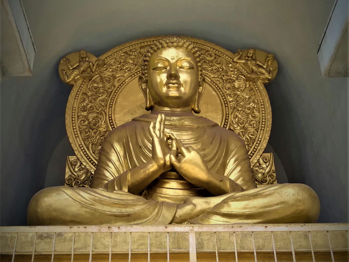 A Statue of Buddha