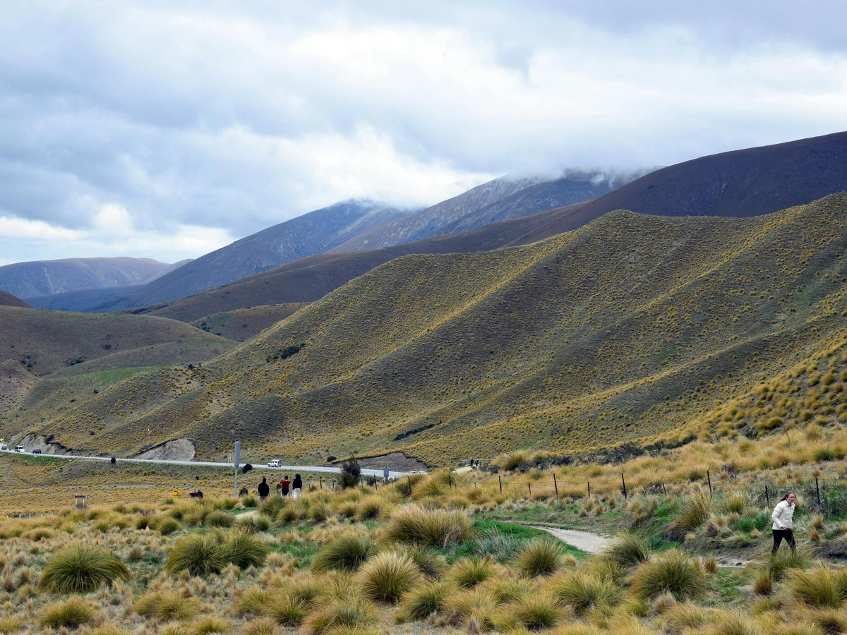 Stunning New Zealand Mountain Landscape Scenery