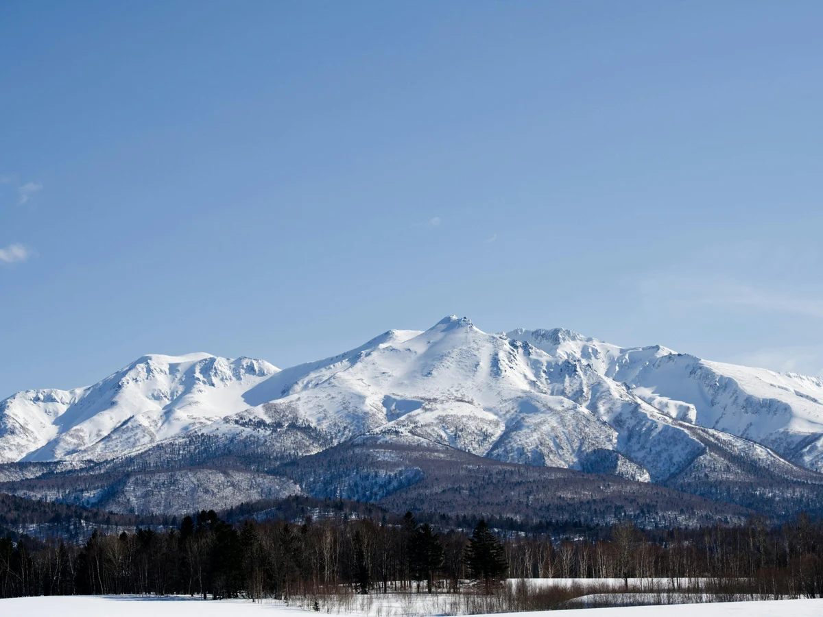 Majestic Mountain in Hokkaido, Japan