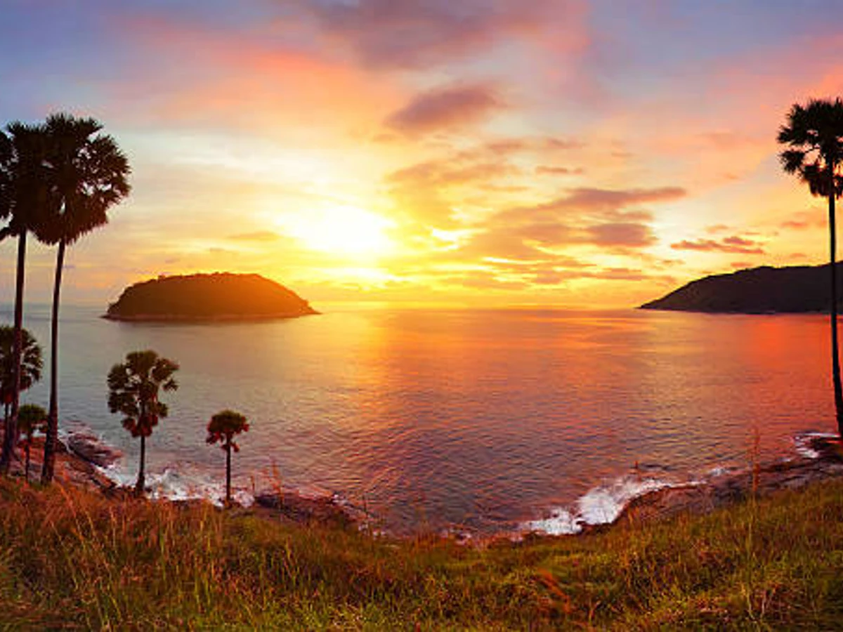 Sunset at Laem Promthep Cape, Phuket, Thailand