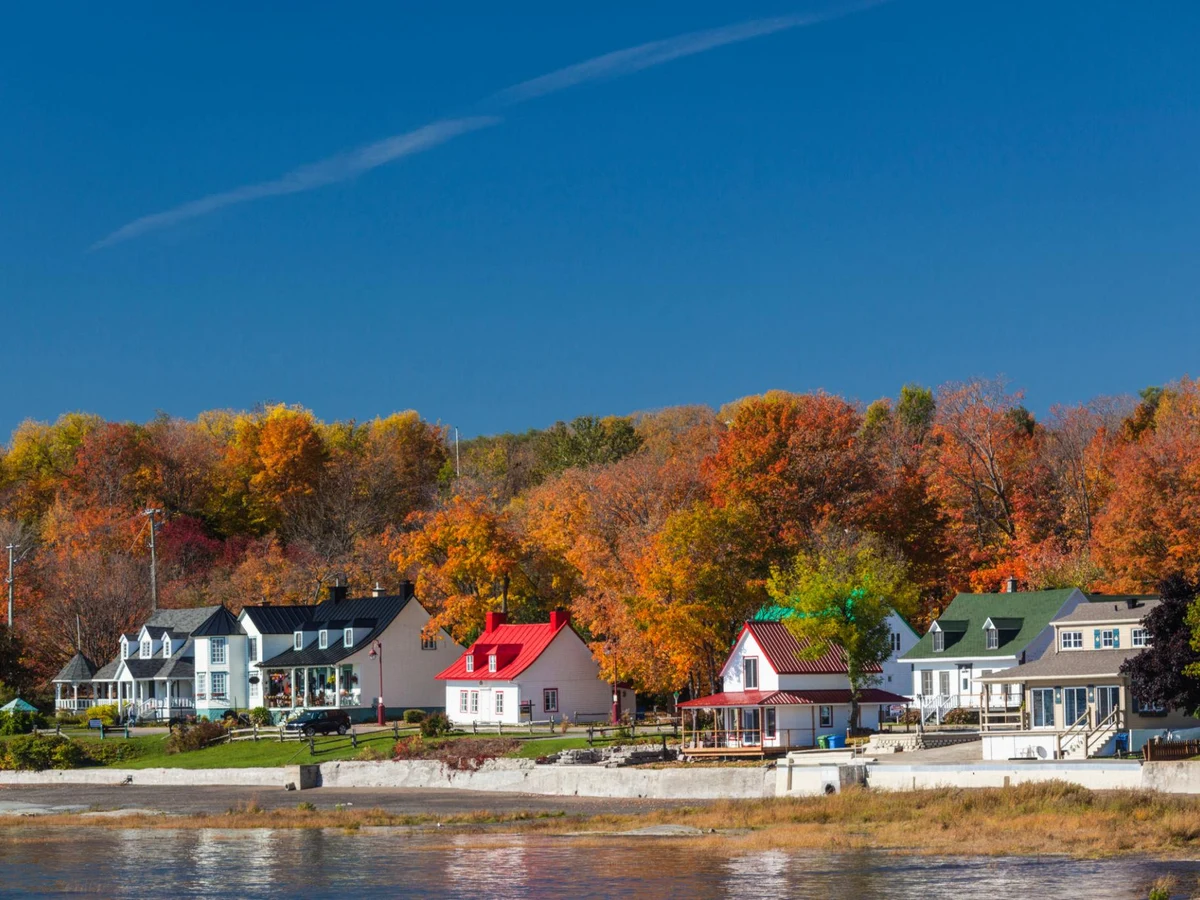 Quebec, Quebec, Ile d'Orleans, Saint Jean, village
