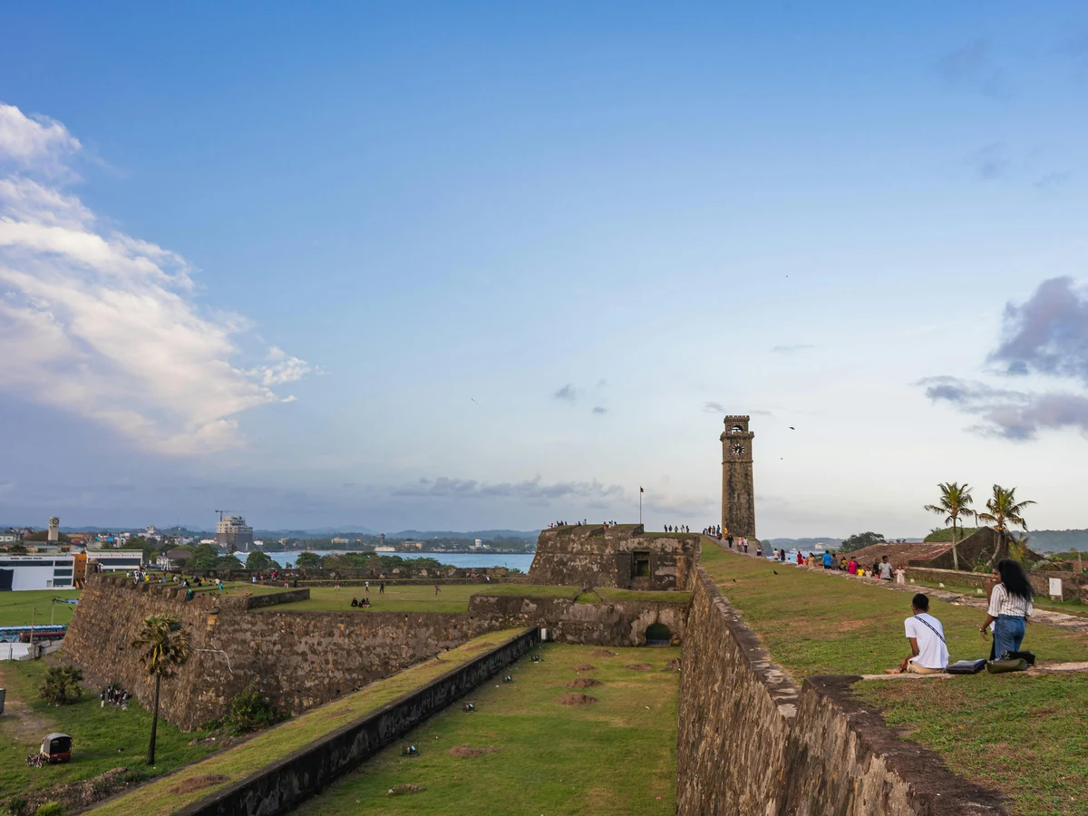 Scenic View of Historic Galle Fort in Sri Lanka